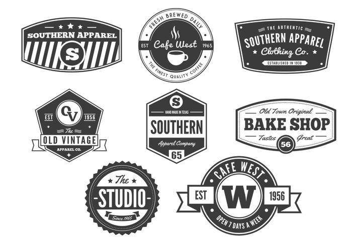 700x490 Vintage Badge Vectors Pack Vol. 2