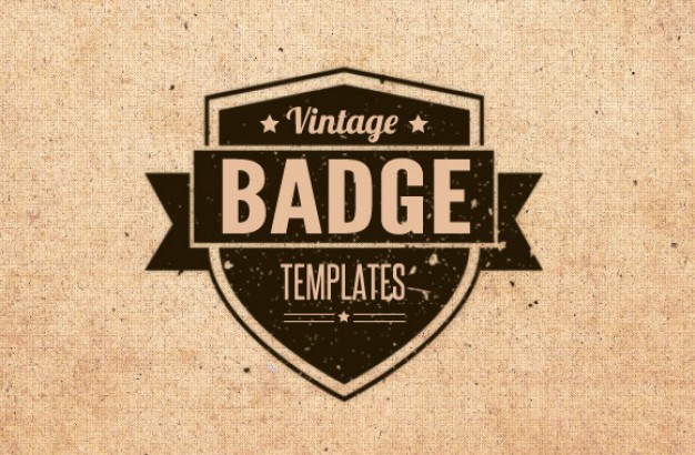 626x410 Vintage Badges And Brushes Vector Free Download