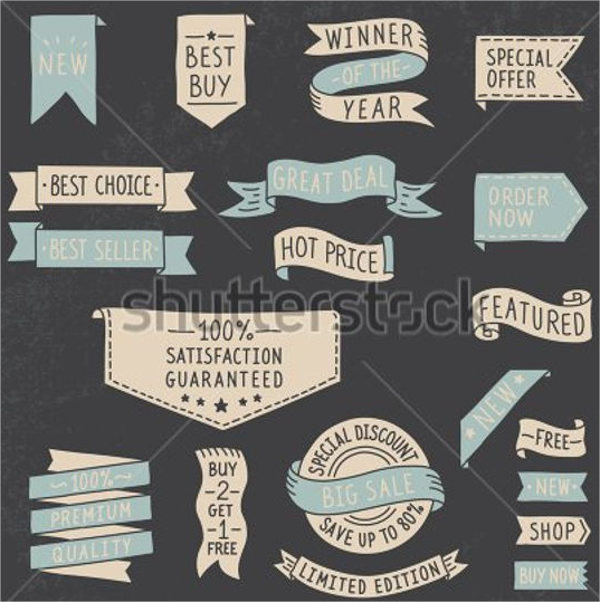 600x602 Retro Banners