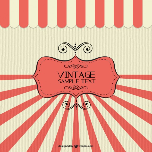 626x626 Retro Banner Sunburst Design Vector Free Download