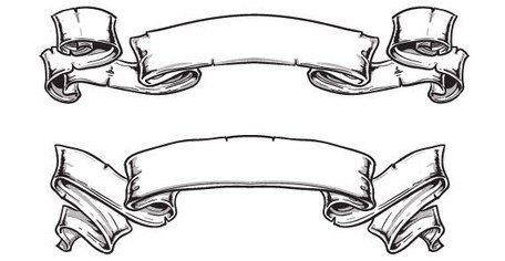 456x236 Free Retro Banners Free Clipart And Vector Graphics