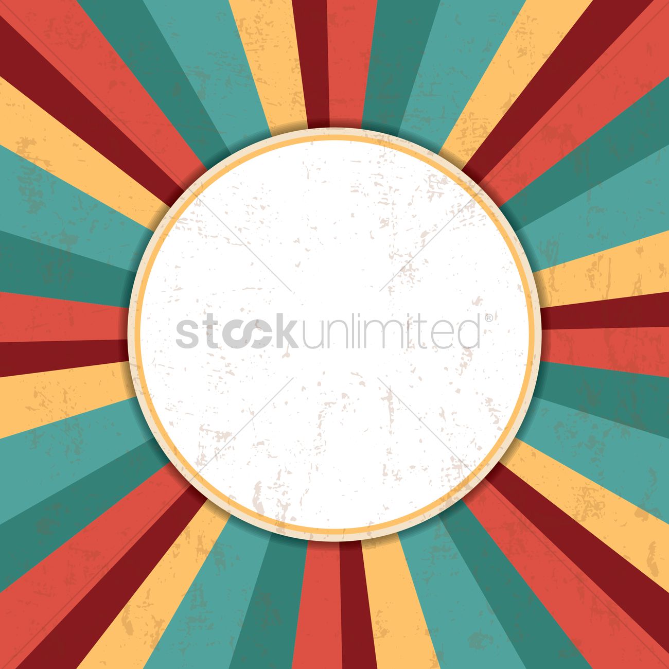 1300x1300 Retro Design Background Vector Image