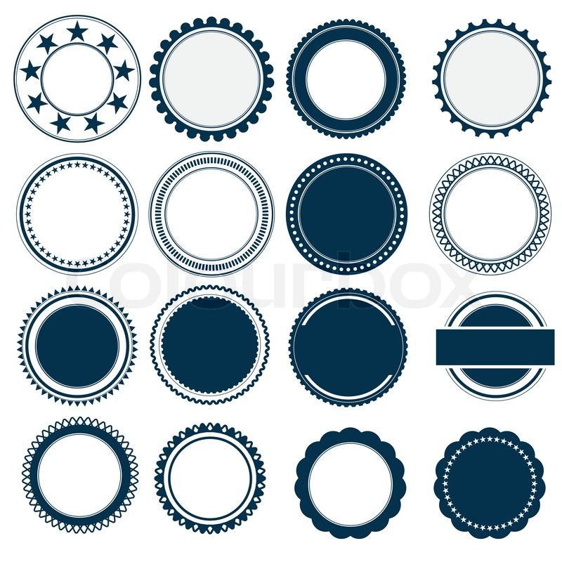 800x800 Image Of Vintage Labels Set. Badge Icons. Retro Stock Vector