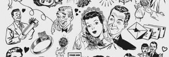 586x198 Men Free Retro Vectors