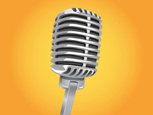 310x232 Retro Microphone Vector Image Free Vectors Ui Download