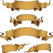 179x180 Free Retro Ribbon Banner Clipart And Vector Graphics