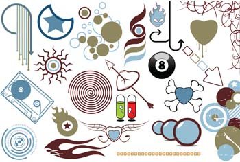 350x236 Free Retro Shapes Psd Files, Vectors Amp Graphics