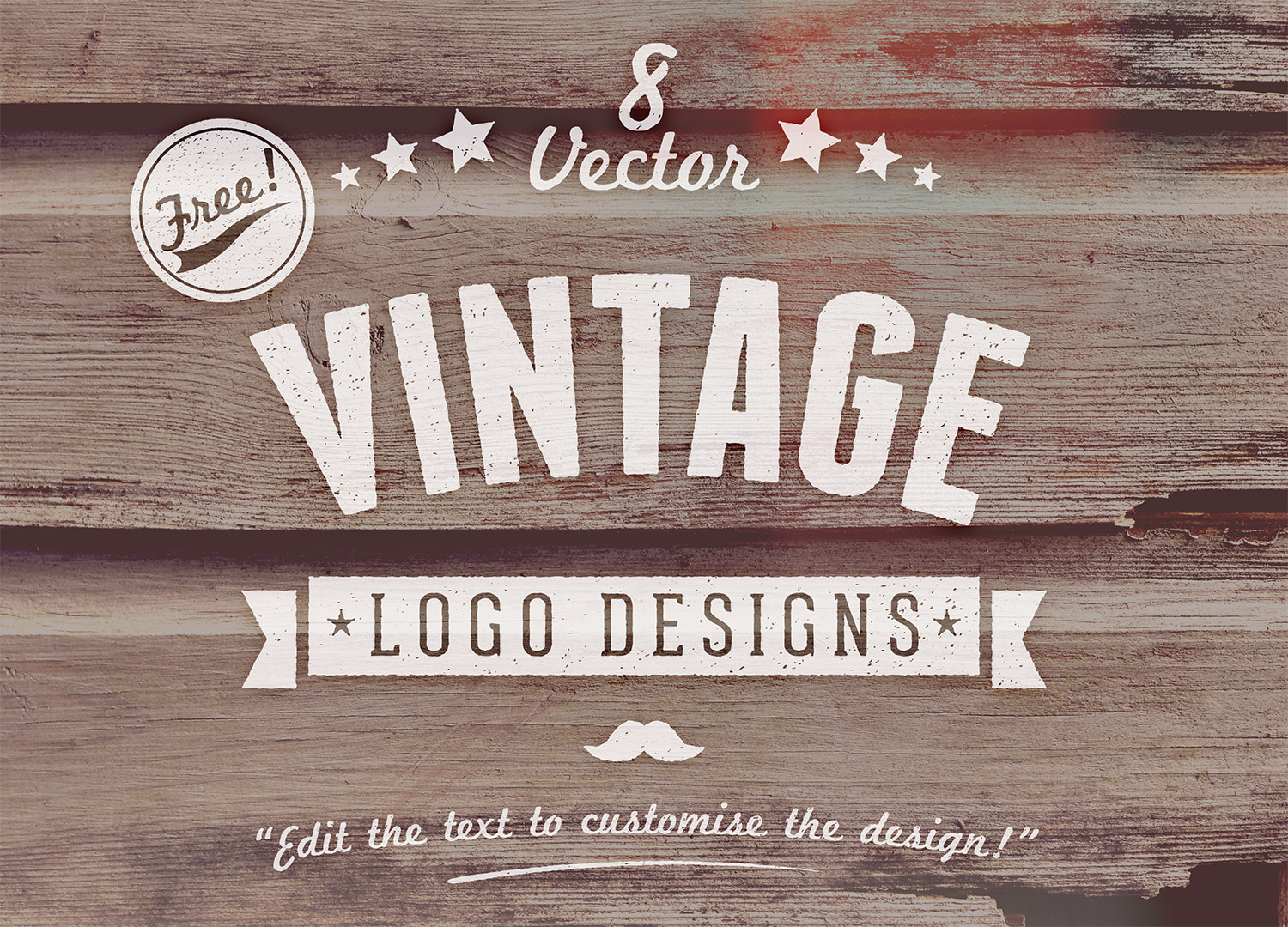 1500x1080 8 Free Customizable Vector Vintage Style Logo Designs