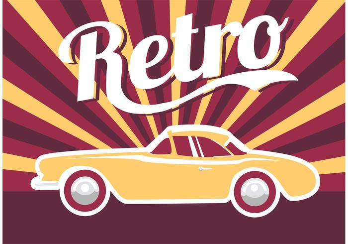 700x490 Poster Car Retro