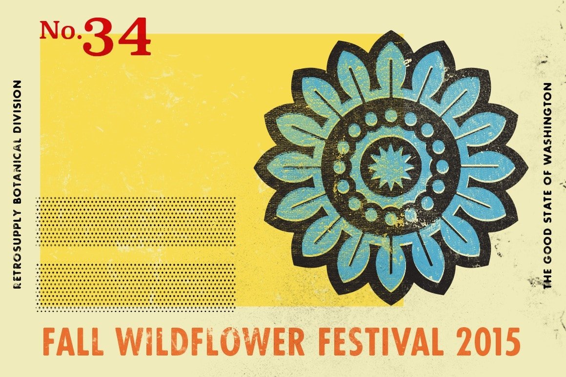 1160x772 The Mid Century Nature Vector Art Kit