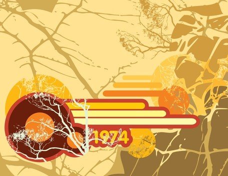 456x352 Free Retro Nature Vector Art Clipart And Vector Graphics