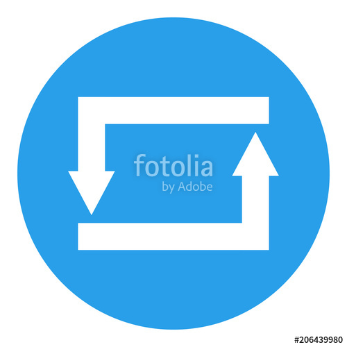 500x500 Repeat, Repost, Refresh, Reload, Reply, Retweet Button. Vector