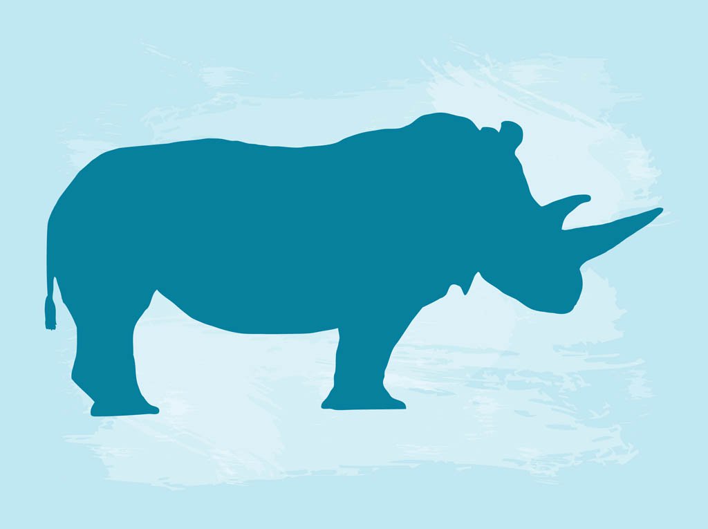 1024x765 Rhino Vector Vector Art Amp Graphics