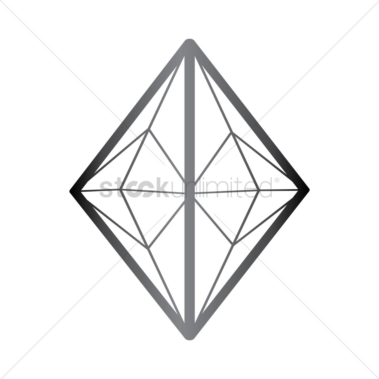 1300x1300 Rhombus Diamond Structure Vector Image