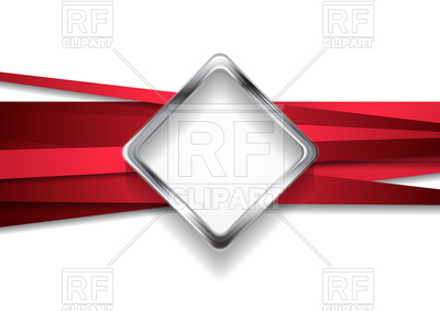 400x283 Corporate Abstract Background With Red Stripes And Silver Metal