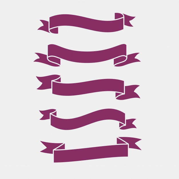 626x626 Purple Ribbon Banner Vectors, Photos And Psd Files Free Download