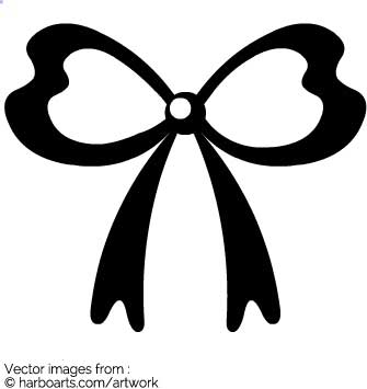 335x355 Download Heart Shape Ribbon Bow