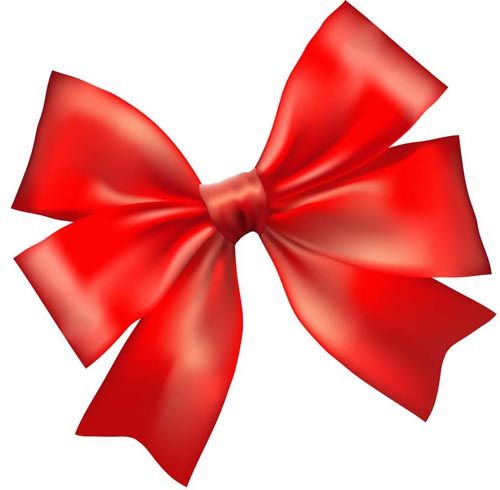 500x490 Bows Bows And Ribbons Vector Cards Mirror Ribbon@ Bows