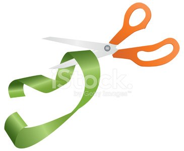 365x300 Ribbon Cutting Stock Vectors