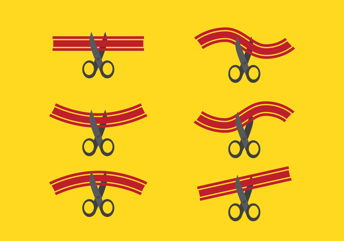 700x490 Vector Ribbon Cutting Free Vectors Ui Download
