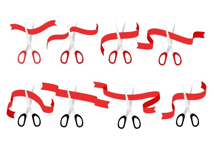 700x490 Free Different Ribbon Cutting Vector