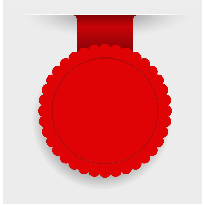 660x660 Hanging Ribbon Vector