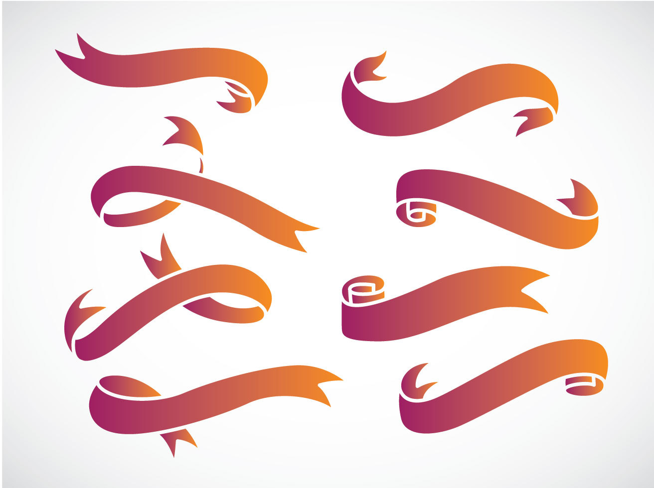 1312x980 Ribbon Vector Sets Vector Art Amp Graphics