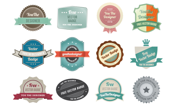 600x373 30 Free Ribbons And Labels For Designers Inspirationfeed