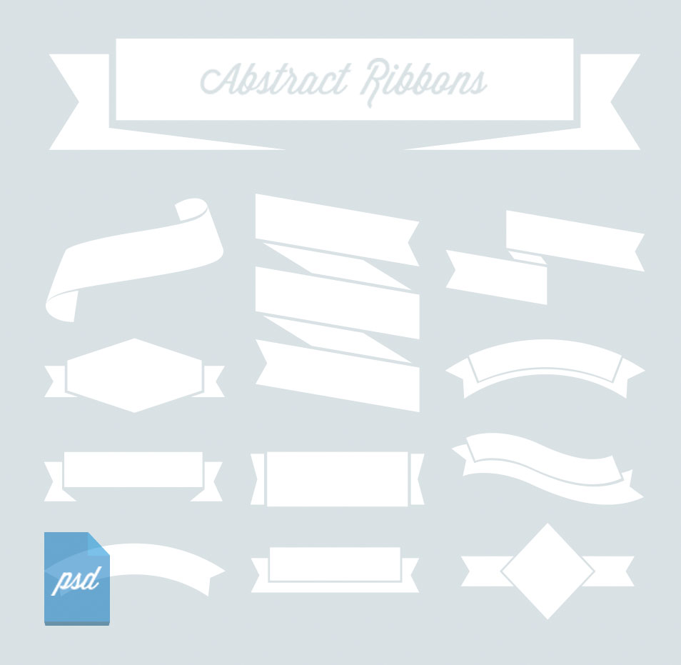 954x931 Best Free Ribbons Psd Amp Vector Files Download