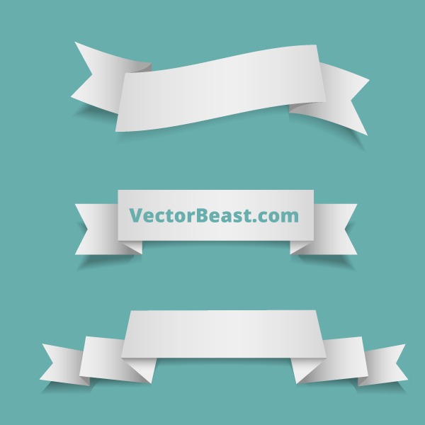 600x600 Free Vectors Vector Ribbons By Vectorbeast Vector Beast