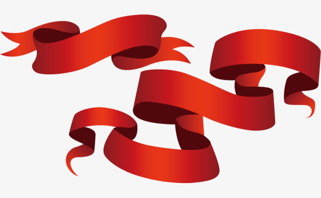 650x400 Promotions Red Ribbon Vector, Ribbon Vector, Red Ribbon Vector