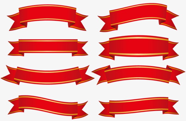 650x425 Red Ribbon Vector, Red, Banner Banner, Ribbon Png And Vector For