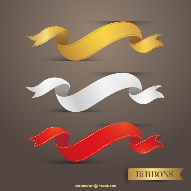 626x626 Ribbons Vector Graphic Free Download Vector Free Vector Download