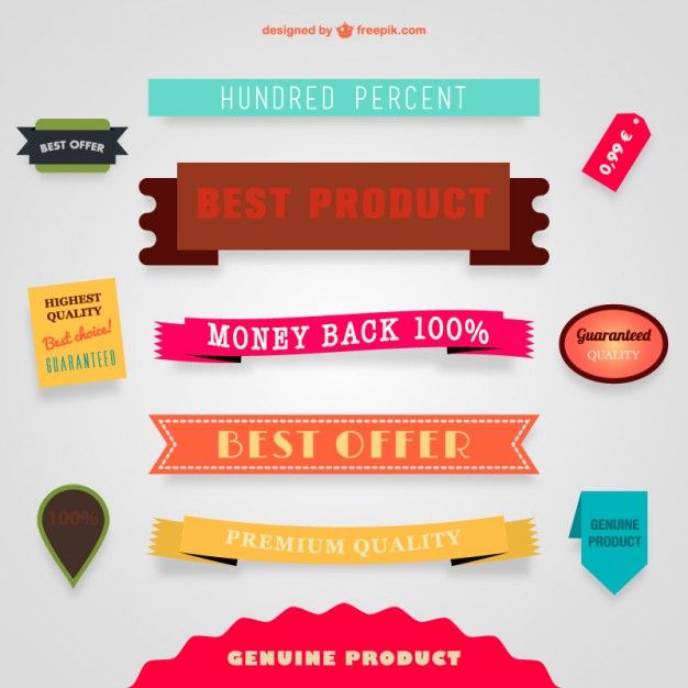 626x626 Sale Vector Banners And Ribbons Vector Free Download Etsy