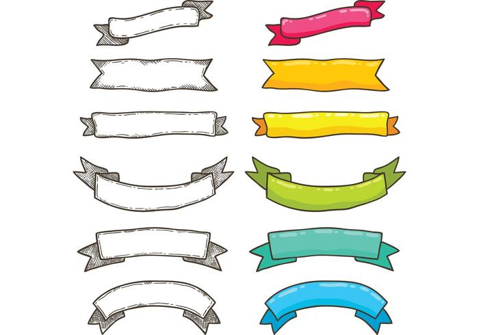 700x490 Free Bright Ribbon Vectors