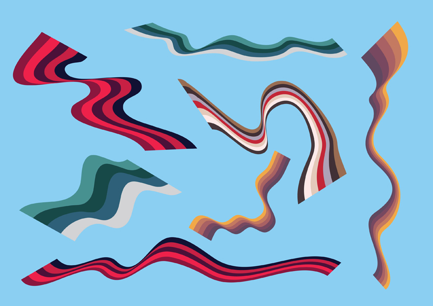 850x600 Ribbon Vector Graphics Vector Art Amp Graphics