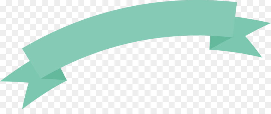 900x380 Euclidean Vector Blue Green Ribbon