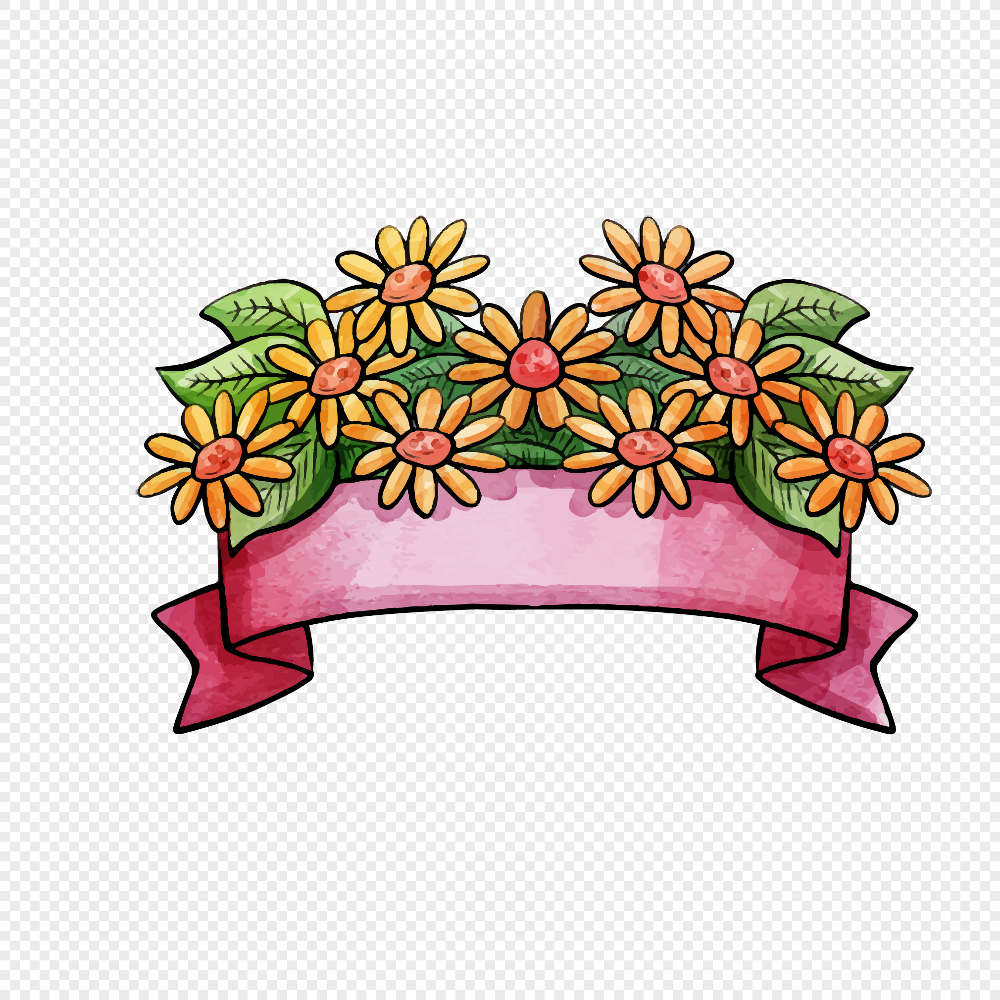 2020x2020 Creative Ribbon Vector Png Image Picture Free Download