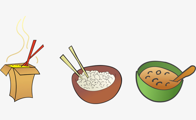 650x400 Vector Cartoon And Rice Bowl, Vector, Cartoon, Rice Png And Vector