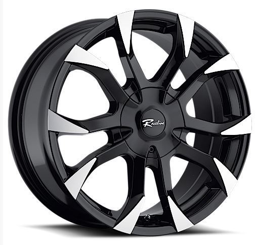 506x483 Raceline Wheels Rim Vector Black 17x7 5x1105x4.5 40mm Ebay