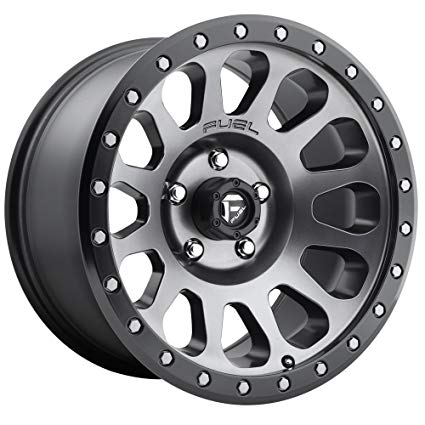 425x425 Fuel D601 Vector 17x9 6x139.76x5.5 12mm Gunmetal