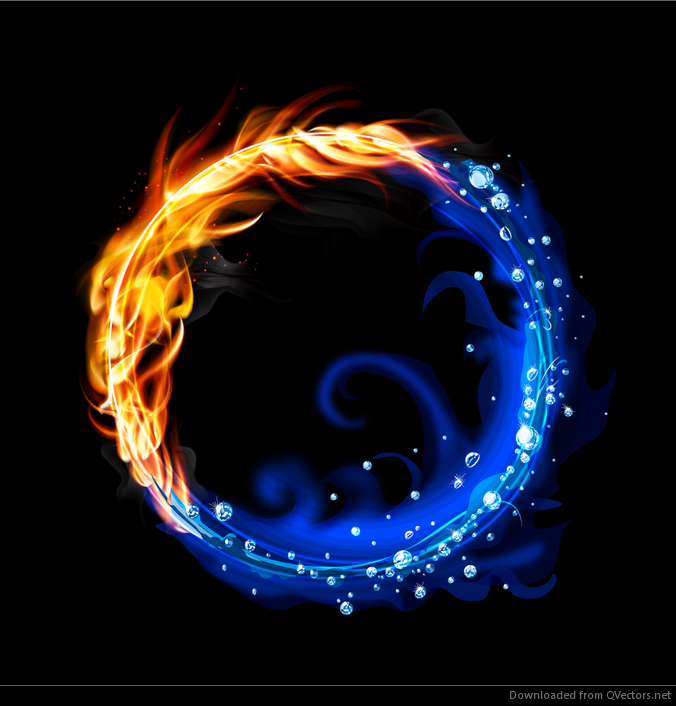 676x706 Fire And Water Ring