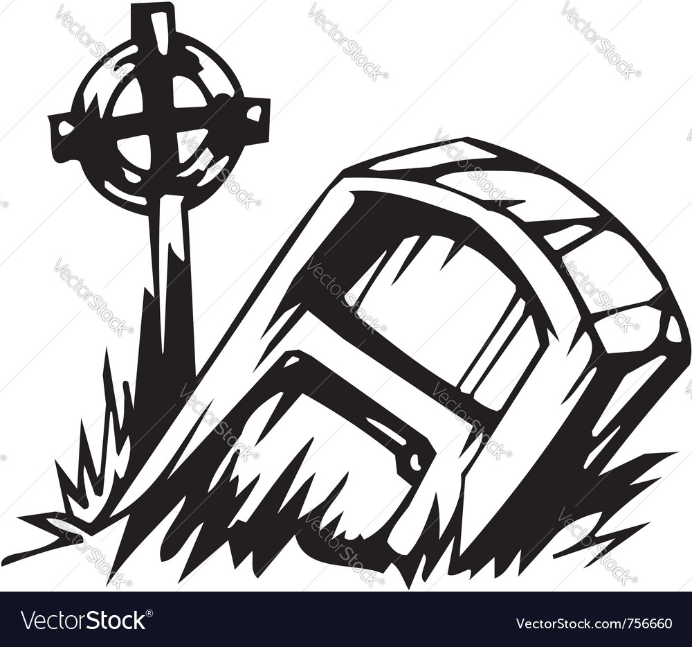 1000x934 Grave Clipart Vector