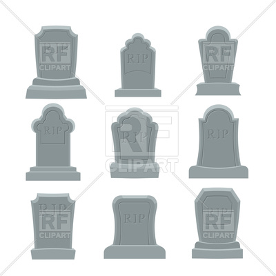 400x400 Set Of Tomb Ancient Rip Vector Image Vector Artwork Of Signs