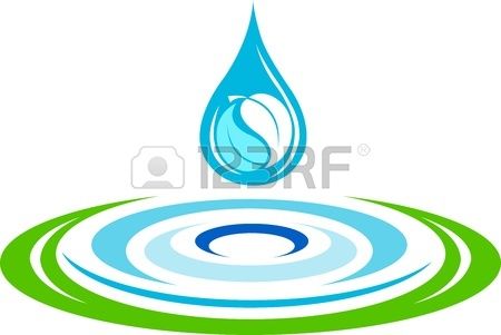 450x301 Illustration Art Of A Water Ripples Logo With Isolated Background