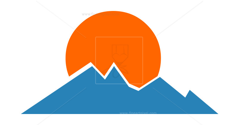 800x421 Rising Sun Vector Free Vectors, Illustrations, Graphics
