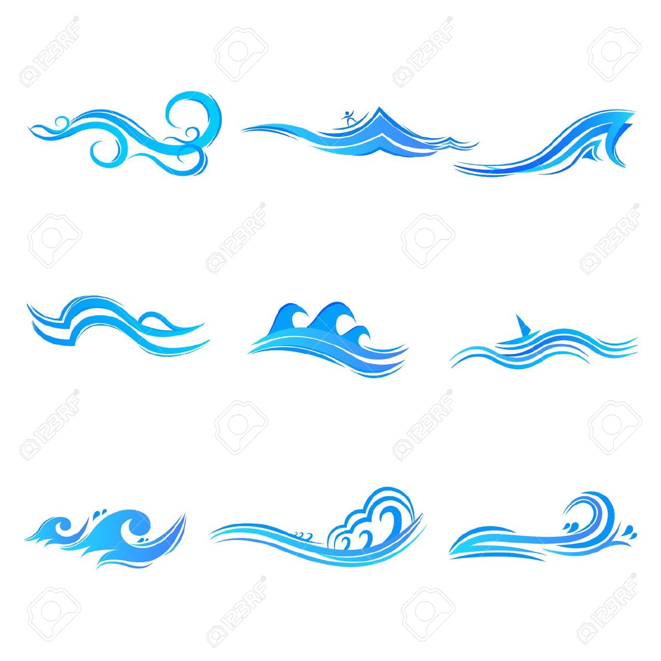 River Icon Vector at GetDrawings | Free download