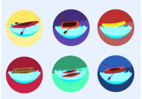 285x200 River Rafting Icon Free Vector Graphic Art Free Download (Found
