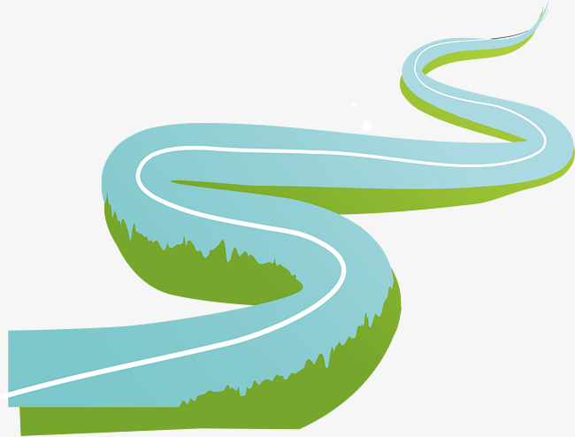 650x494 Vector Blue River, Vector, Hand Painted, Blue Png And Vector For