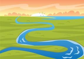 286x200 River Free Vector Art